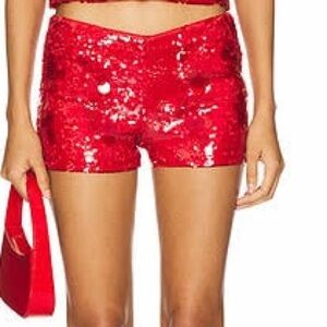 Danielle Guizio Candy Apple Short NWT